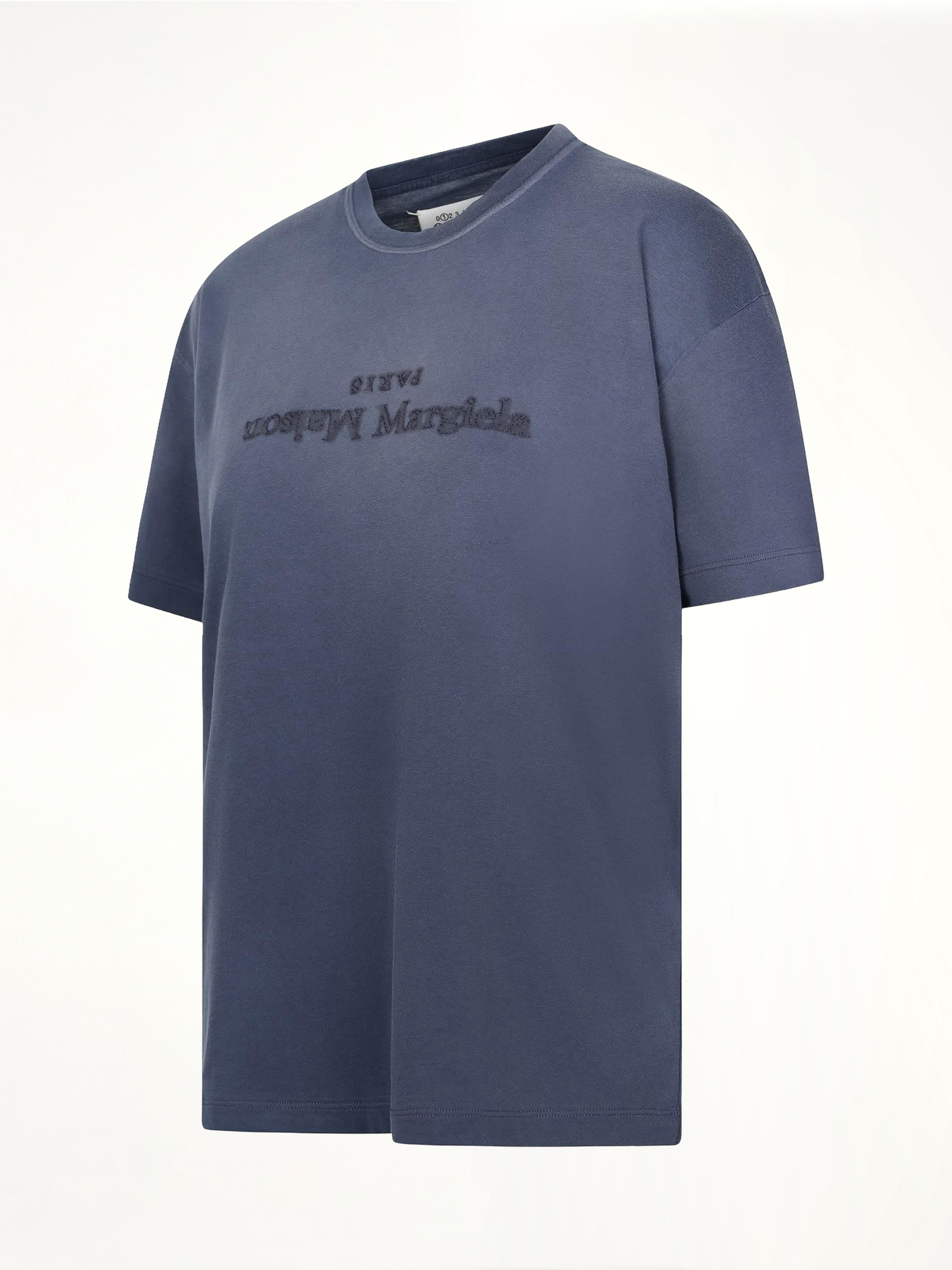 Cotton Jersey Logo T-Shirt in Blue