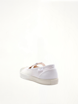 Tabi Toe Sneakers in  White/White Back View | MAISON MARGIELA