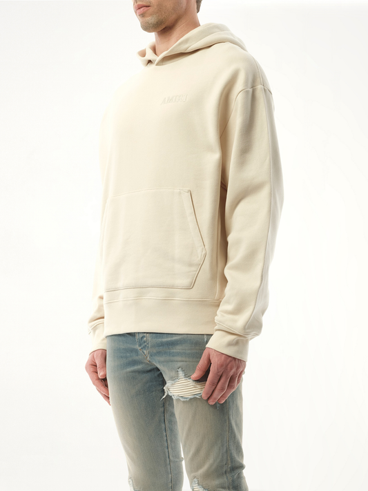 Amiri Oversized Hoodie in Birch