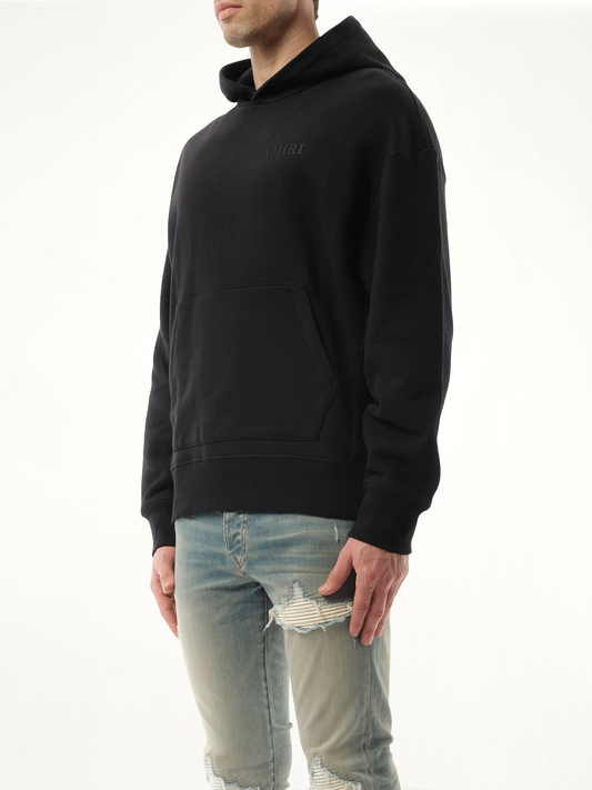 Amiri Oversized Hoodie in Black