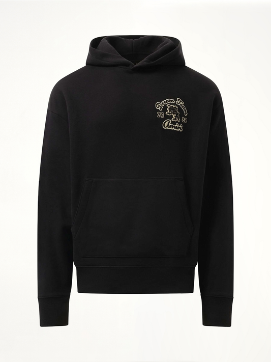 Dream Team Oversized Hoodie in Black