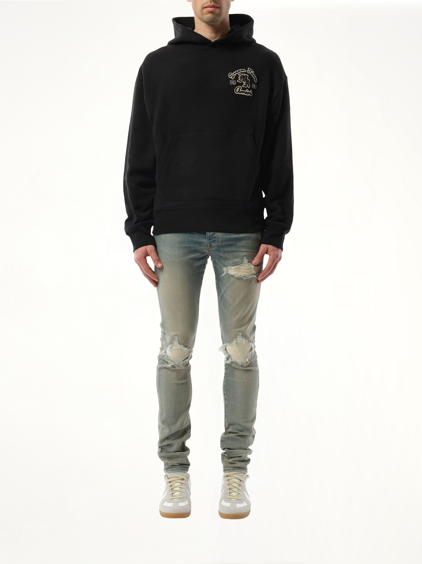 Dream Team Oversized Hoodie in Black