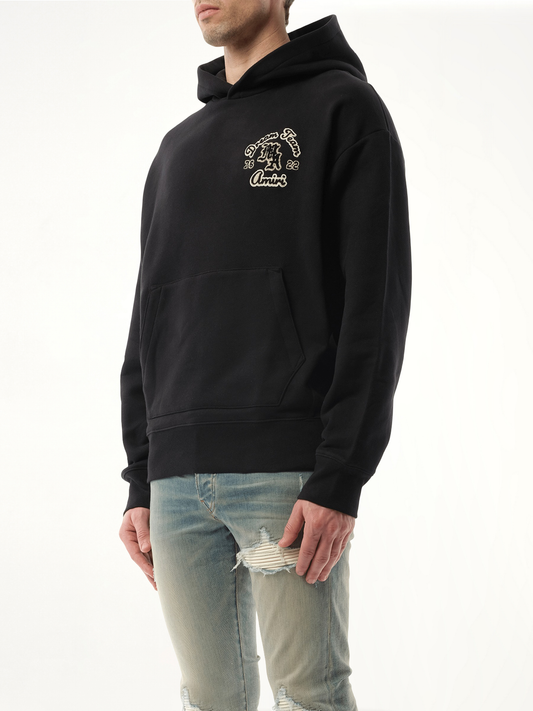 Dream Team Oversized Hoodie in Black