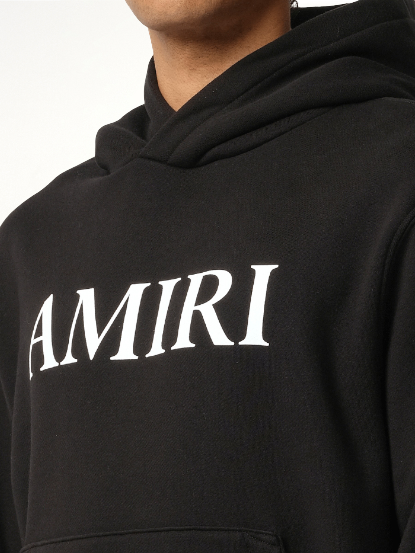Amiri Core Logo Hoodie in Black/White
