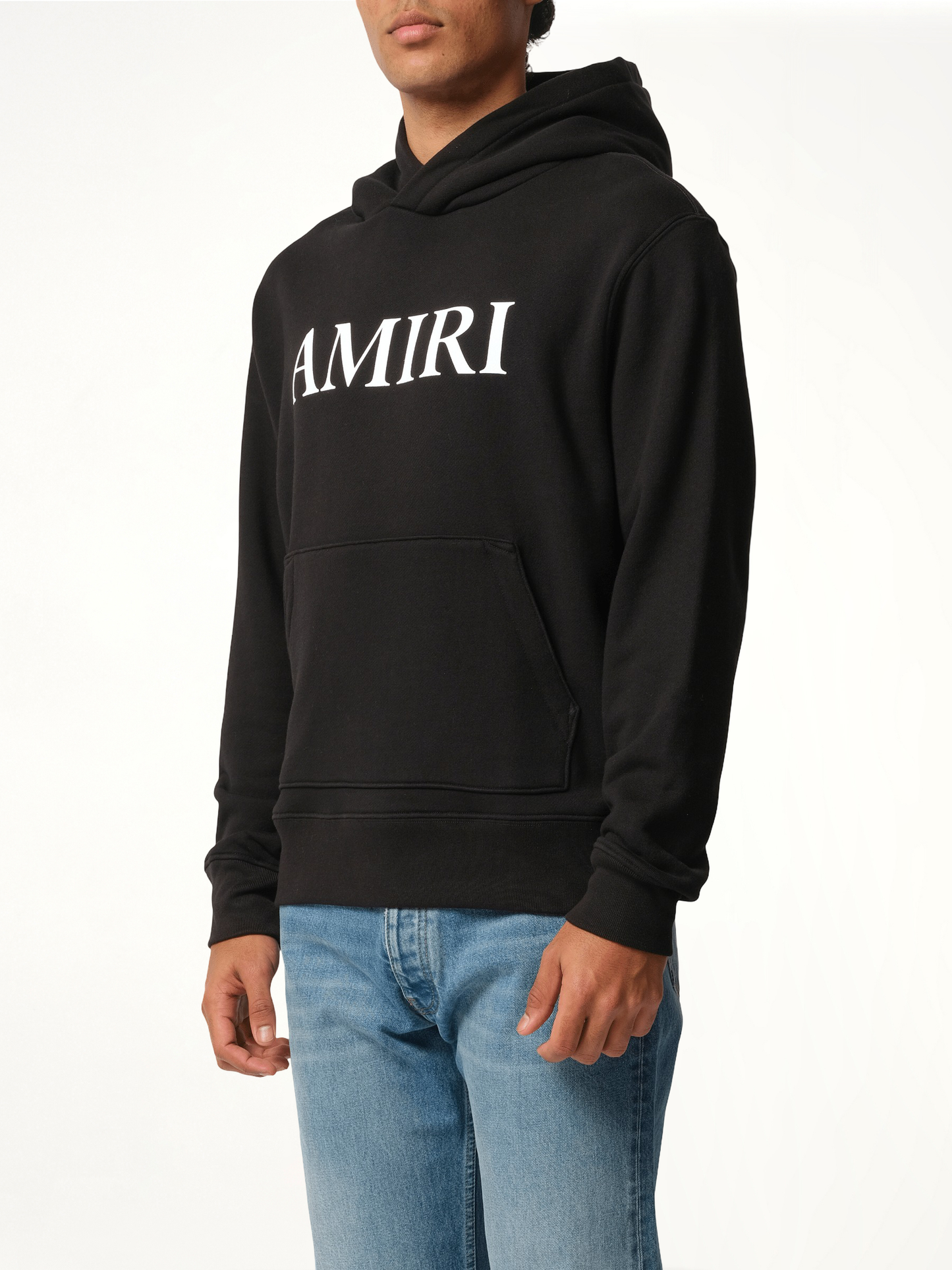 Amiri Core Logo Hoodie in Black/White