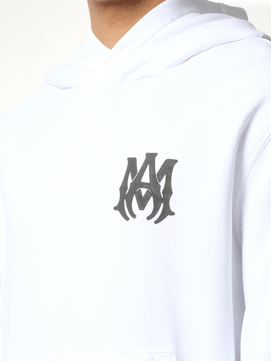 MA Core Logo Hoodie in White