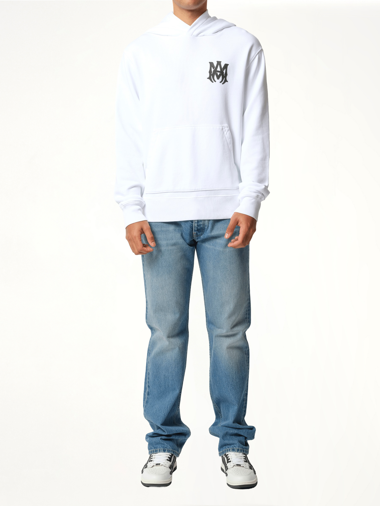 MA Core Logo Hoodie in White