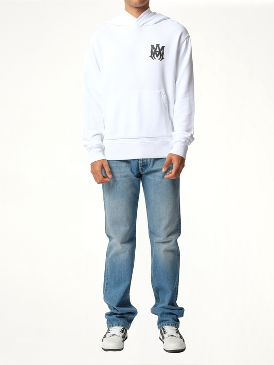 MA Core Logo Hoodie in White