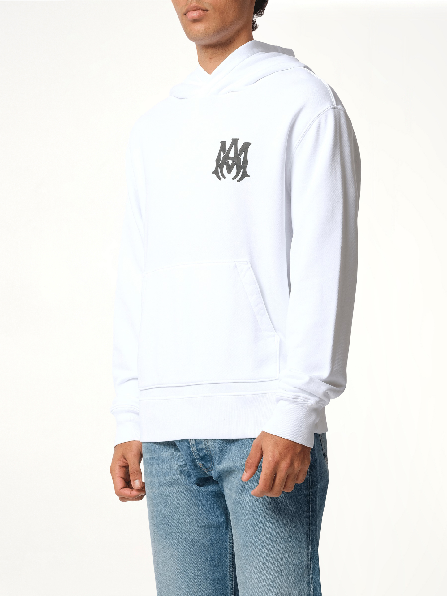MA Core Logo Hoodie in White