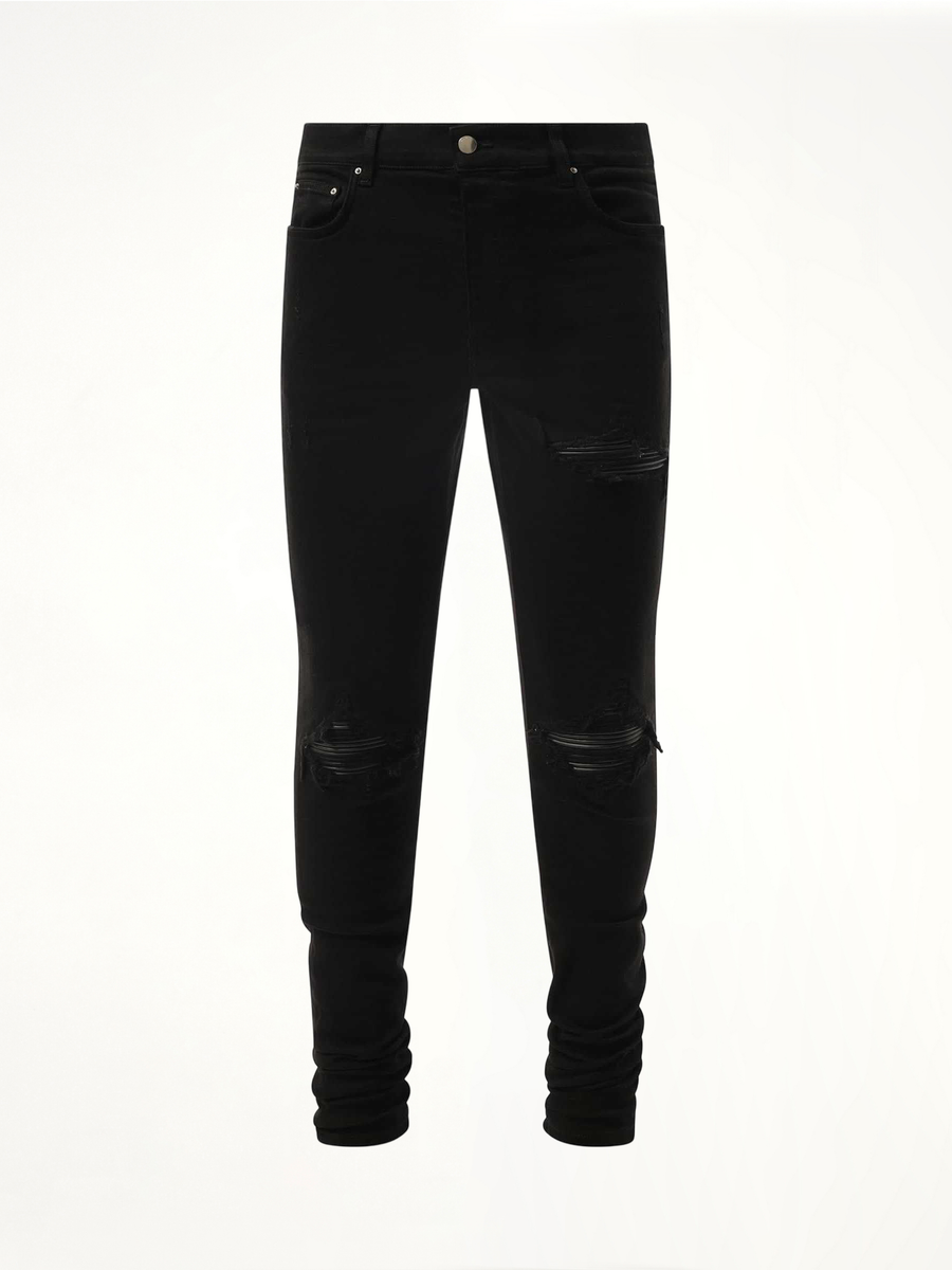 MX1 Distressed Jeans in Black