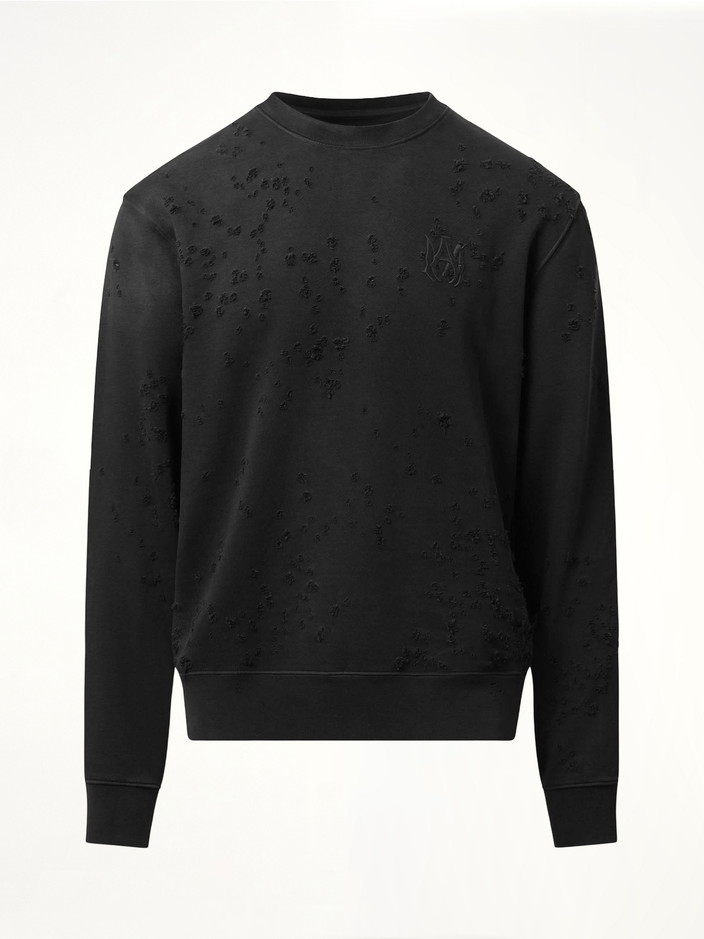 MA Shotgun Embroidered Sweatshirt in Black