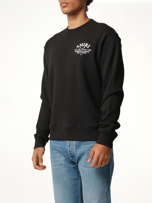 Amiri Arts District Sweatshirt in Black