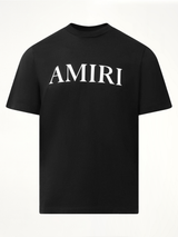 Amiri 核心标志 T 恤（黑/白）