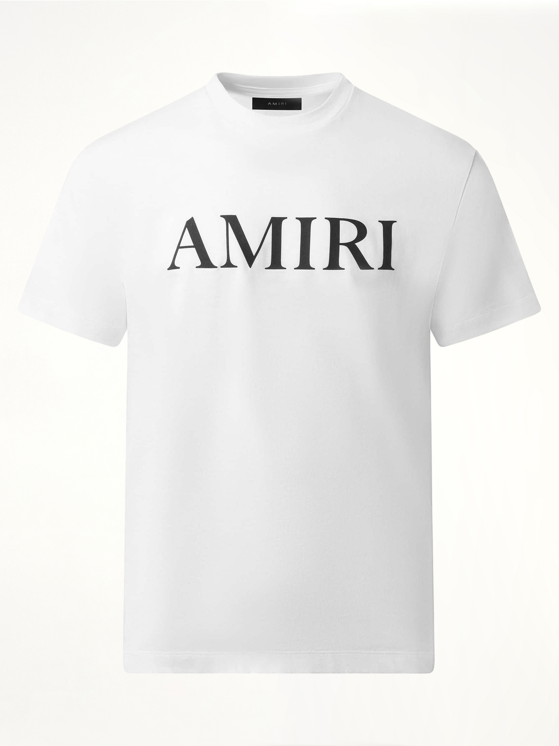 Amiri 白色/黑色核心标志T恤