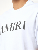 Amiri 白色/黑色核心标志T恤