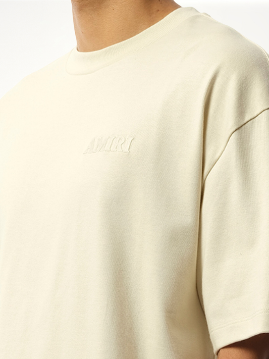 Amiri Oversized T-Shirt in Birch