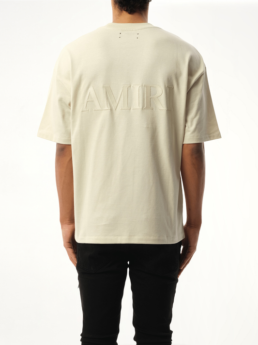 Amiri Oversized T-Shirt in Birch