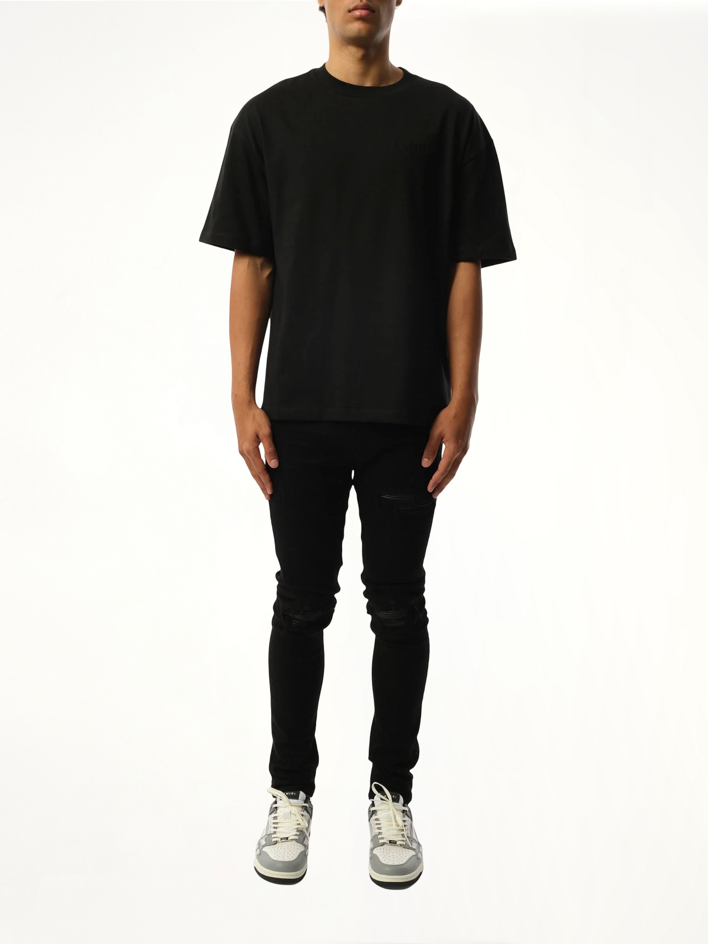 Amiri Oversized T-Shirt in Black