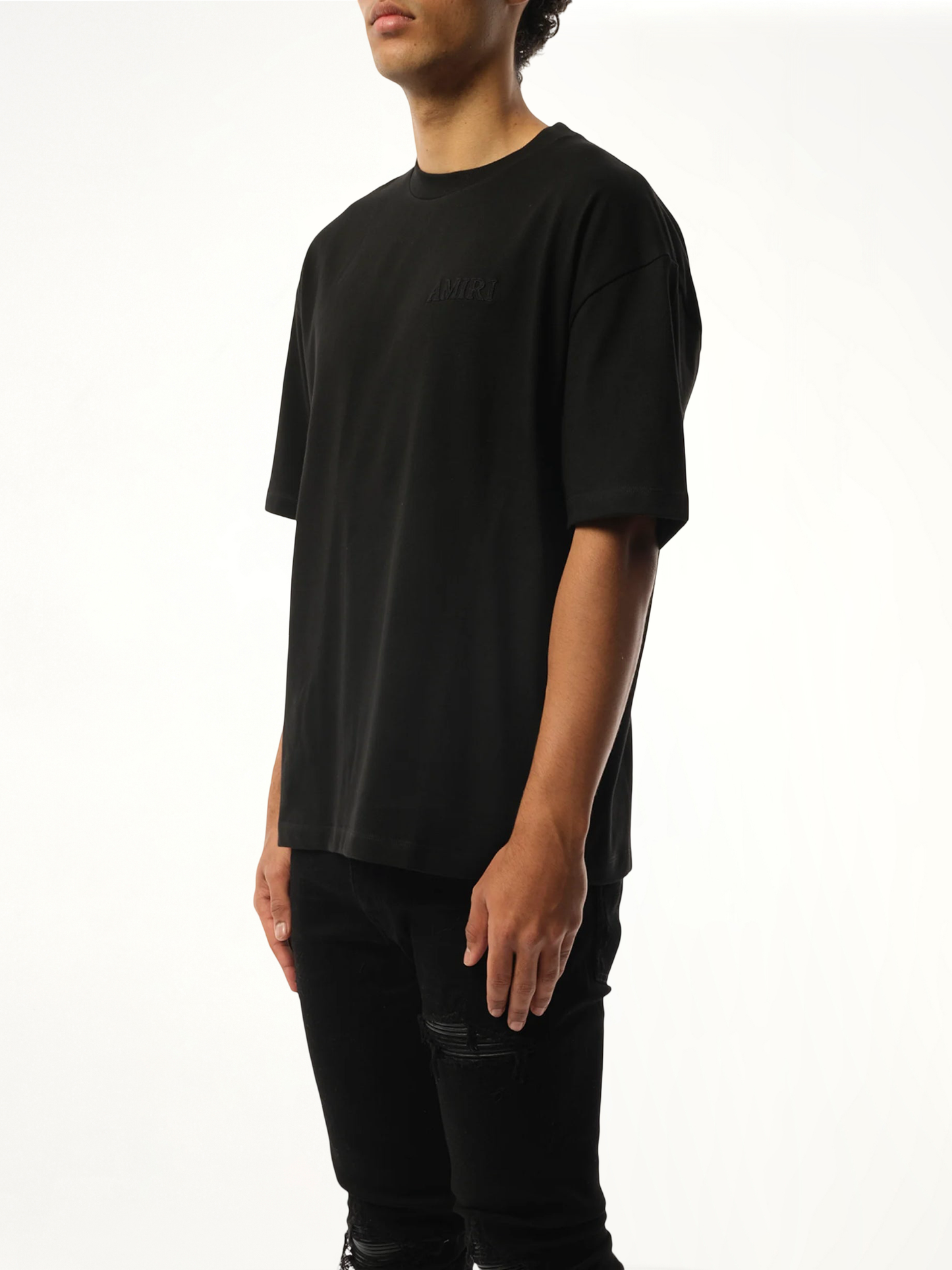 Amiri Oversized T-Shirt in Black