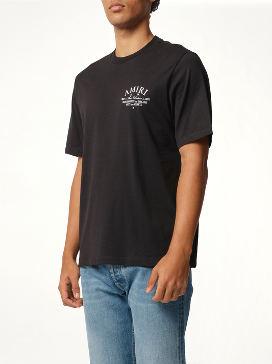 Amiri Arts District T-Shirt in Black/White
