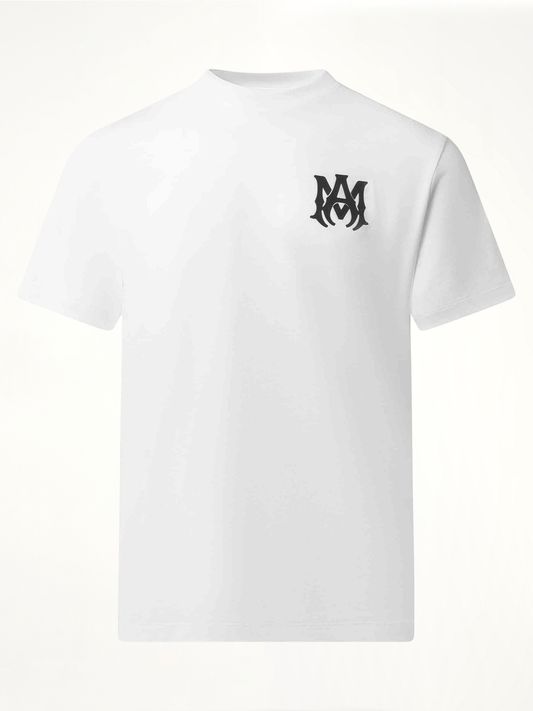 MA Core Logo T-Shirt in White/Black