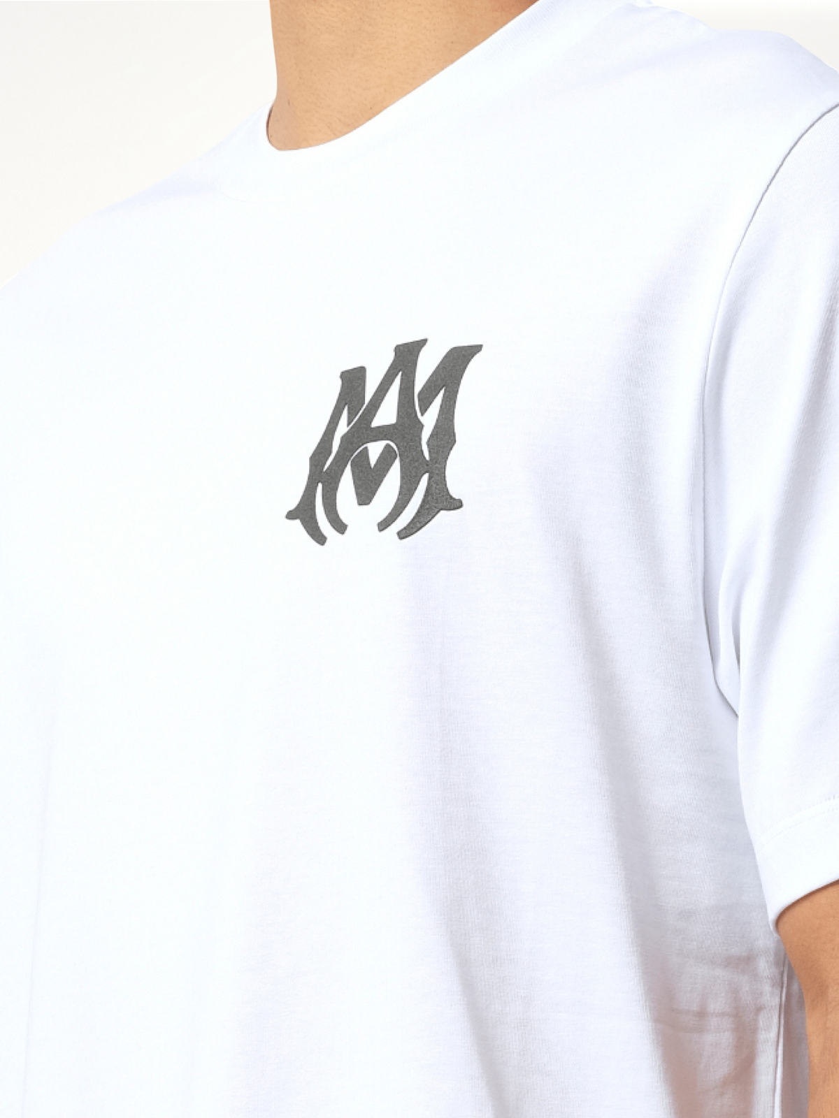 MA Core Logo T恤衫 - 白色/黑色