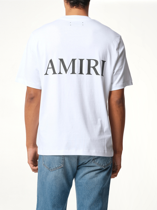 MA Core Logo T-Shirt in White/Black