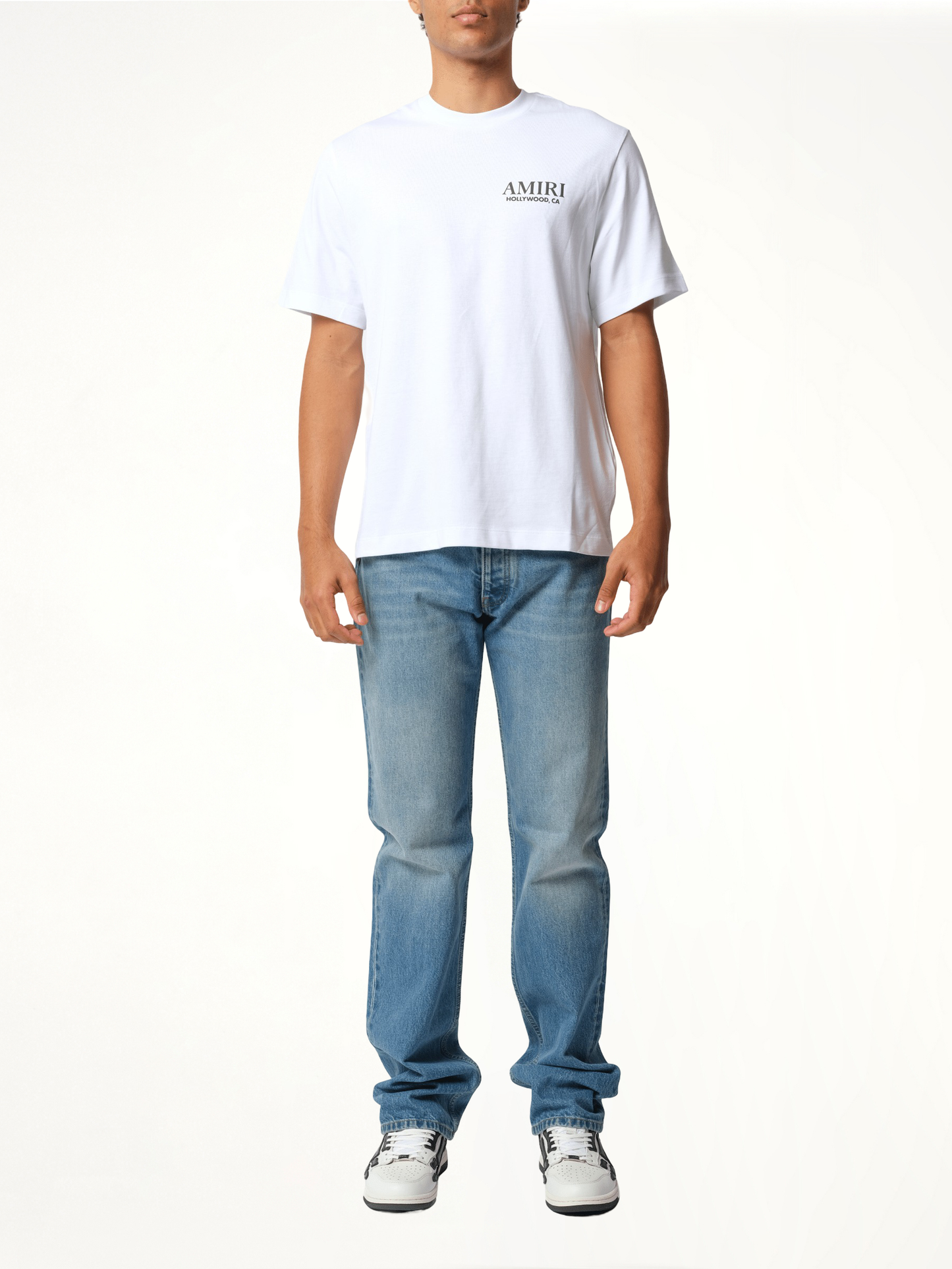 Bones Stacked T-Shirt in White