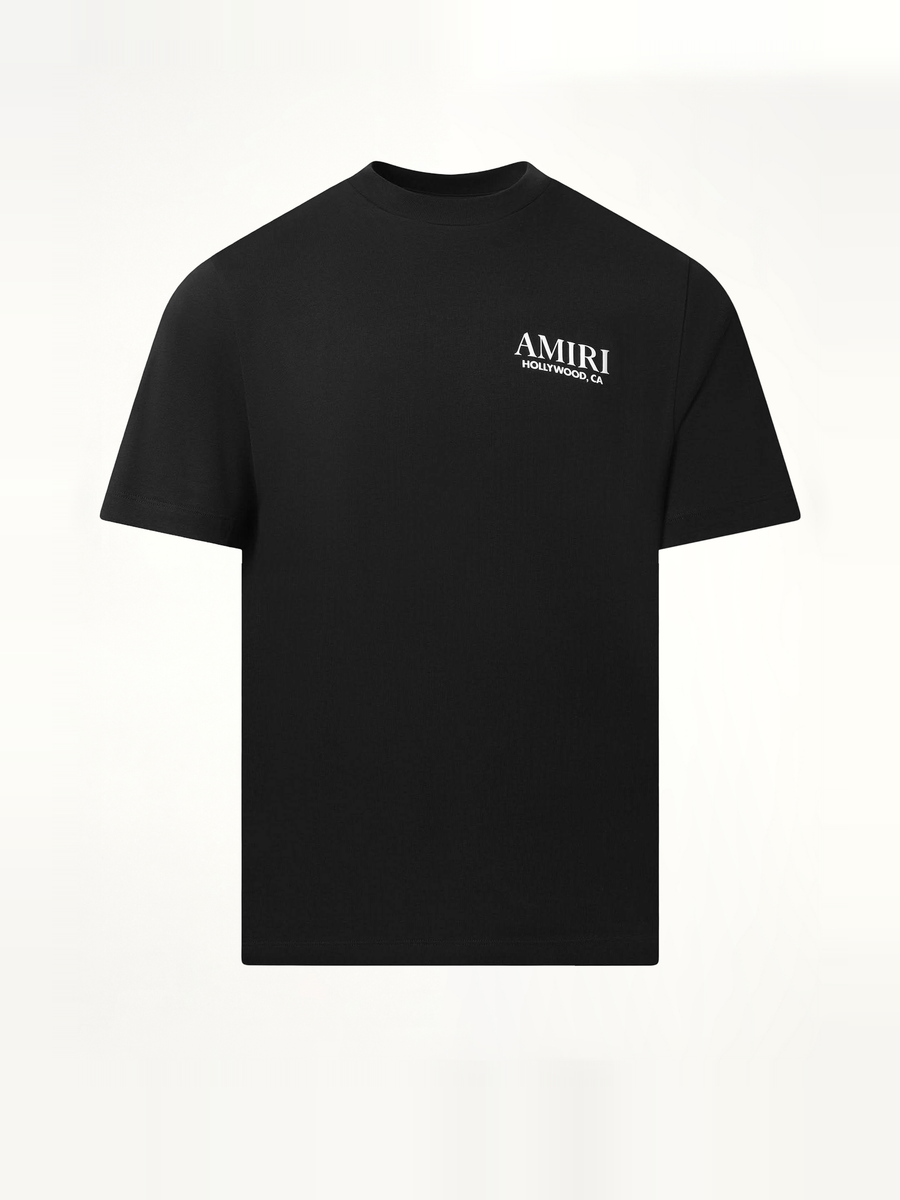 Bones Stacked T-Shirt in Black