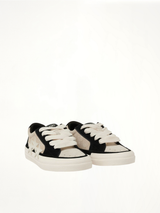 Sunset Skate Low Sneaker in Birch/Black Front View | AMIRI