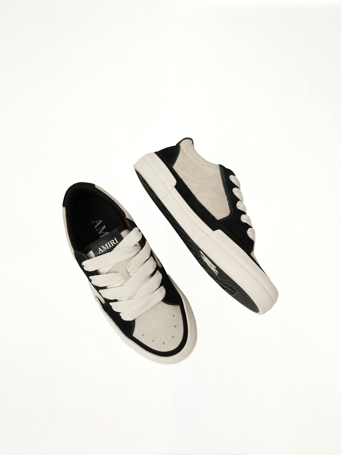 Sunset Skate Low Sneaker in Birch/Black