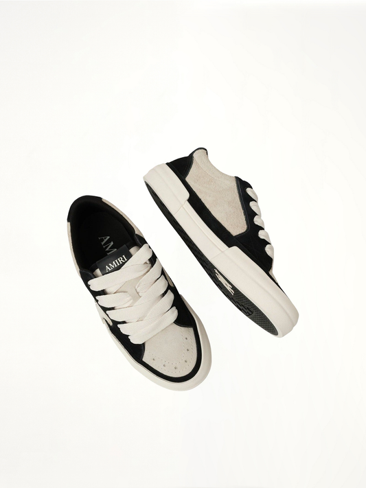 Sunset Skate Low Sneaker in Birch/Black