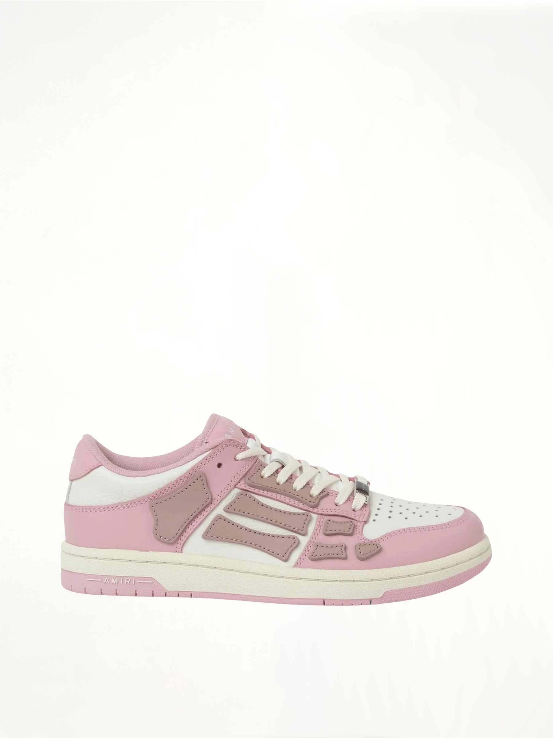Skeleton Sneaker in Pink Side View | AMIRI