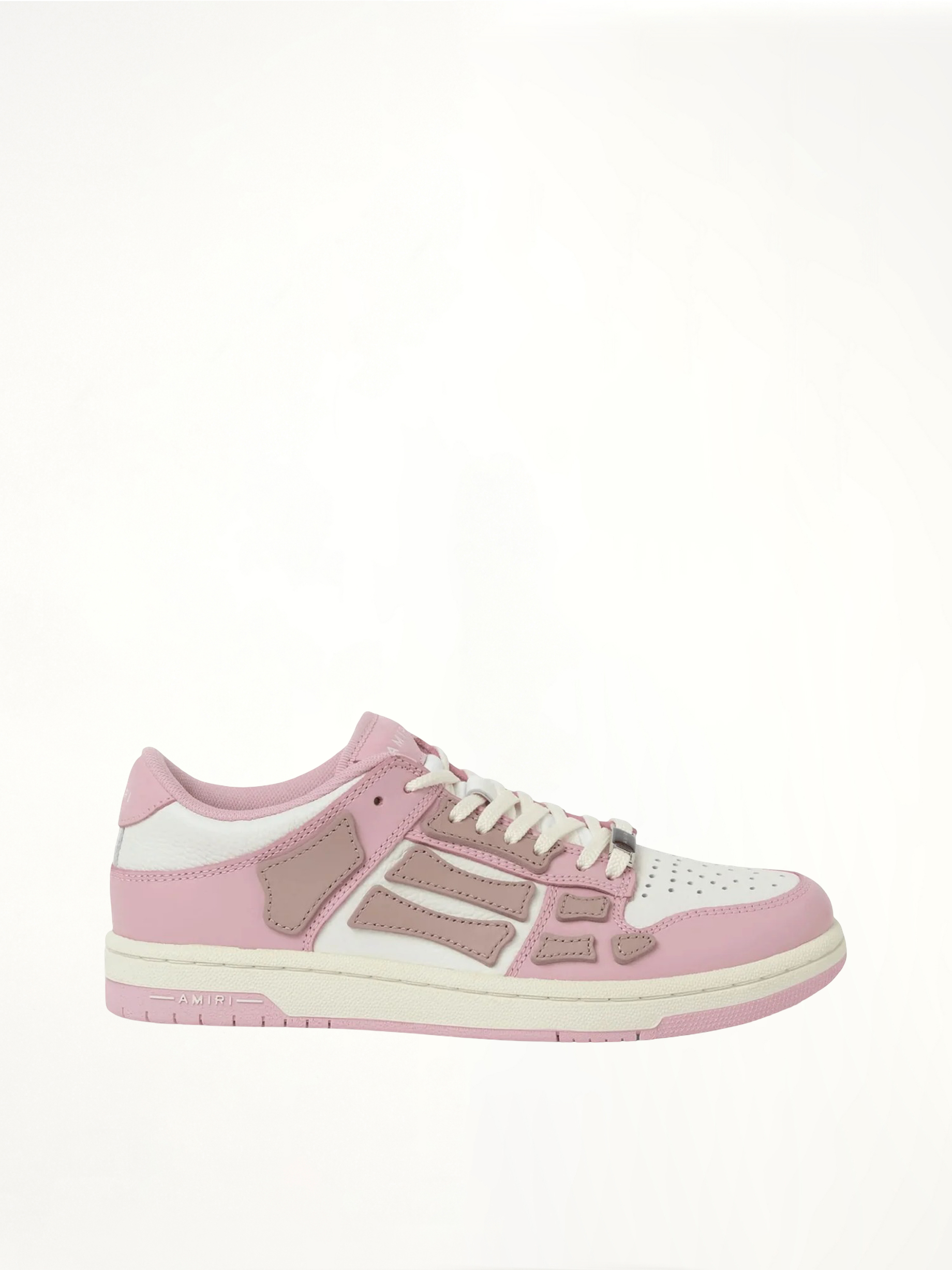 Skeleton Sneaker in Pink Side View | AMIRI