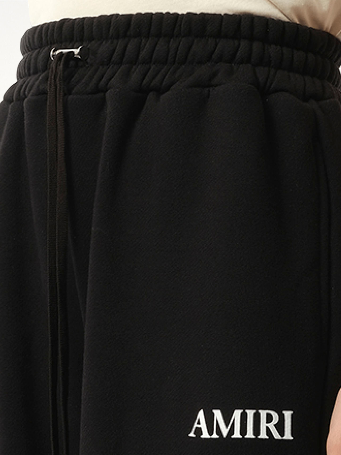 Core logo Flare Sweatpant in Black