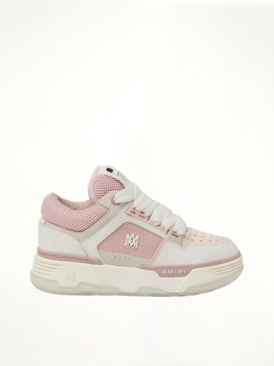 MA-1 Sneaker in Pink/Alabaster Side View | AMIRI