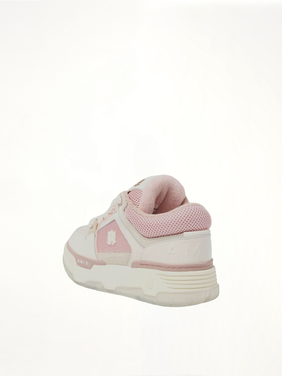 MA-1 Sneaker in Pink/Alabaster Back View | AMIRI