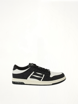 Shimmer Skeleton Sneaker in Black Side View | AMIRI