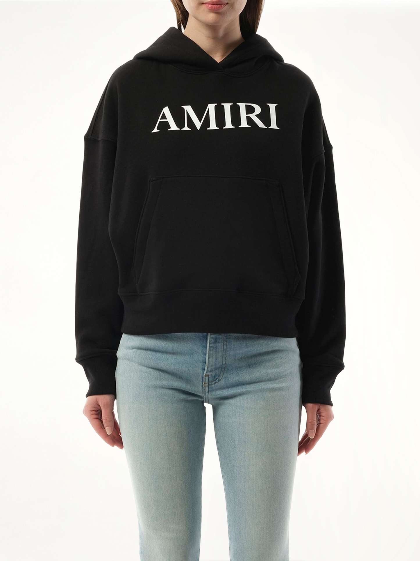 Amiri Core Logo Hoodie in Black/White