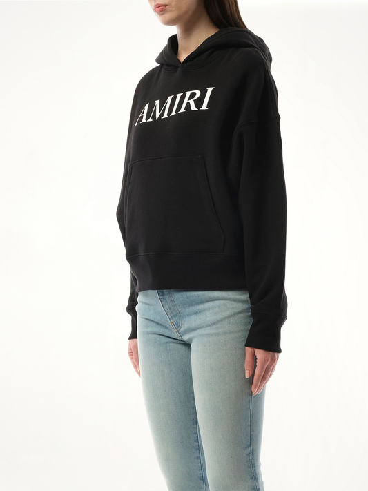 Amiri Core Logo Hoodie in Black/White