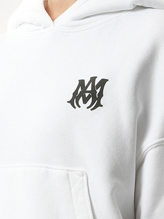 MA Core Logo Hoodie in White