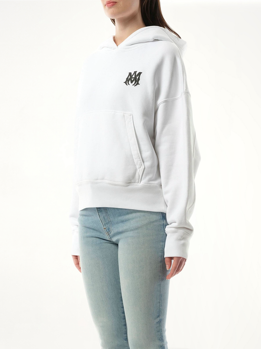 MA Core Logo Hoodie in White