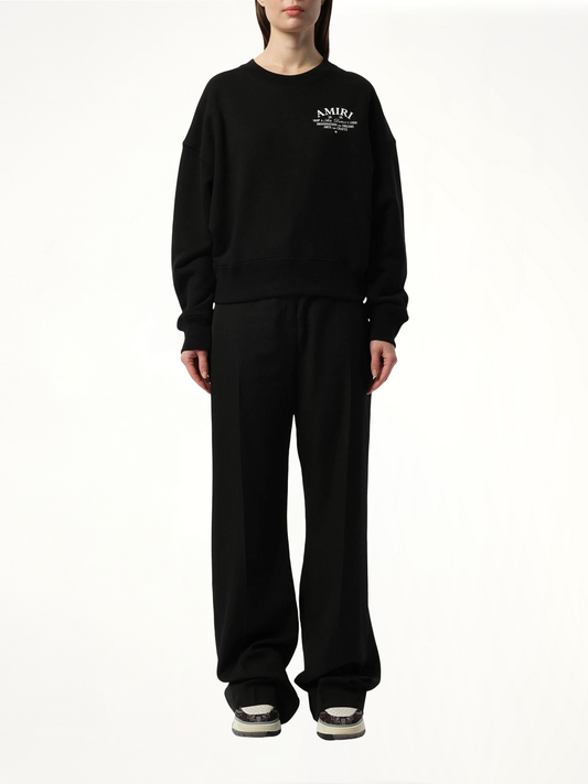Amiri Arts District Sweatshirt in Black
