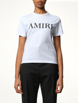 Amiri 白色核心徽标T恤