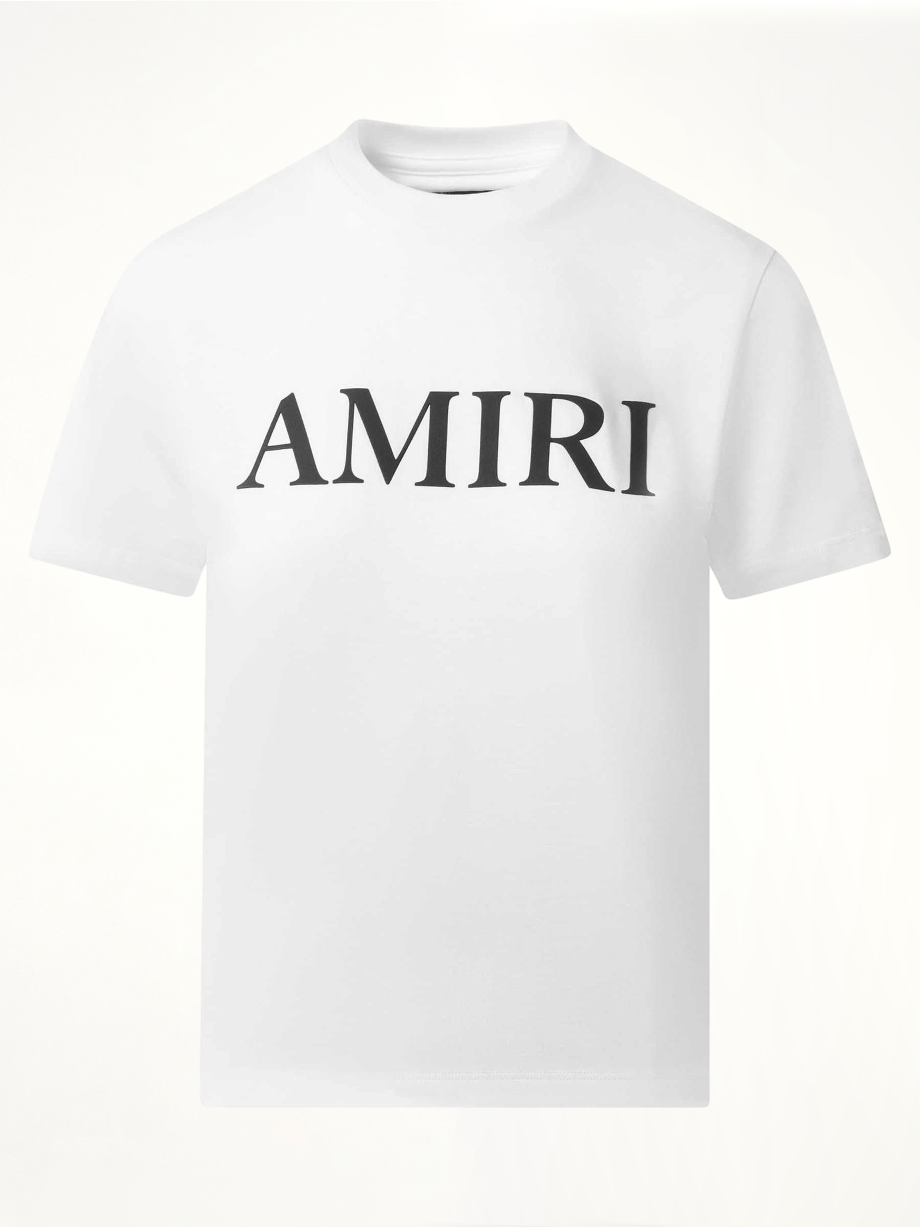 Amiri 白色核心徽标T恤