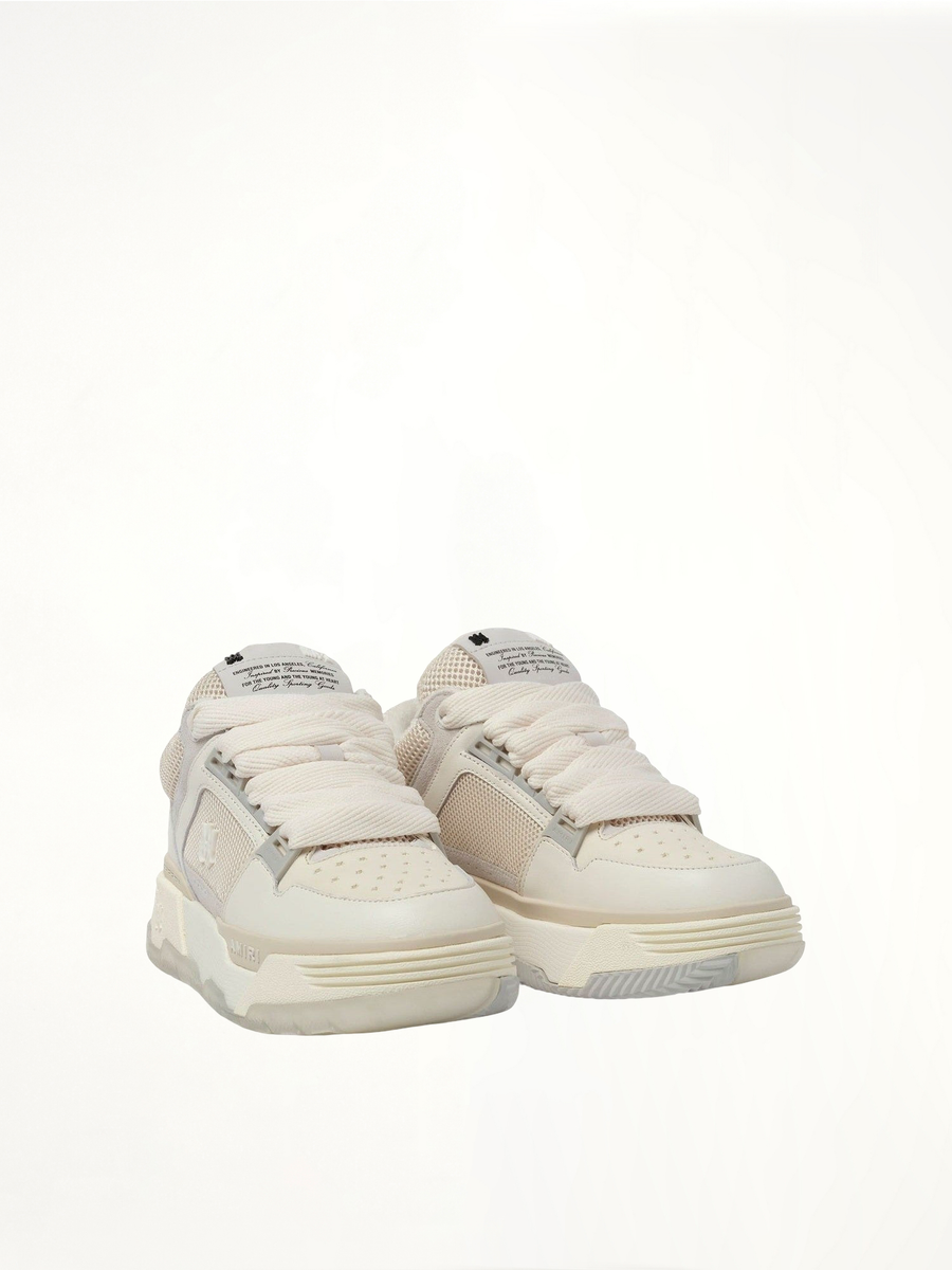 MA-1 Sneaker in Alabaster Front View | AMIRI