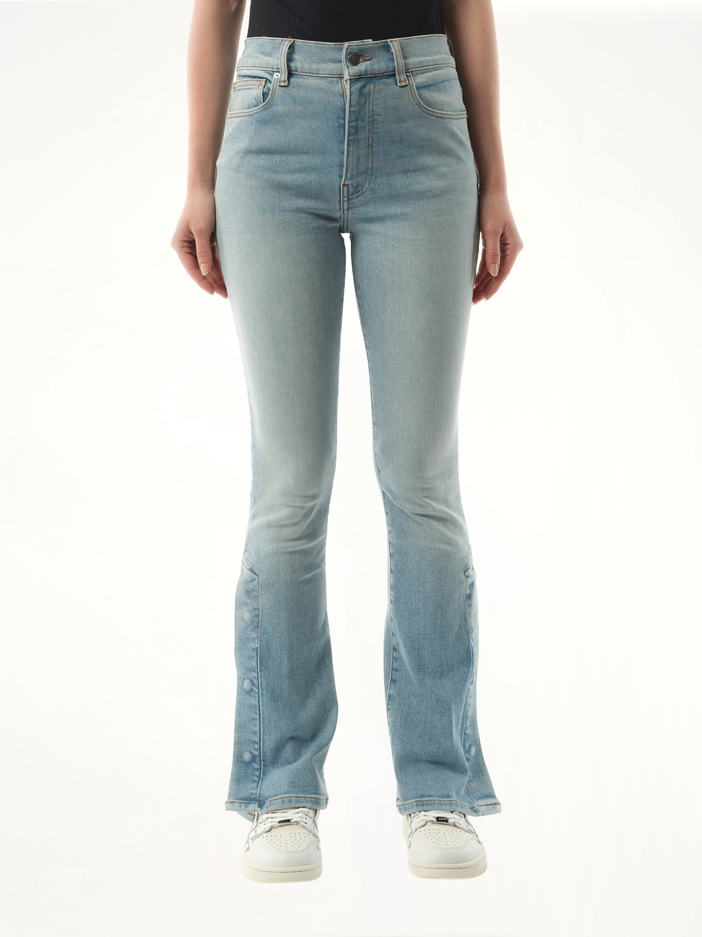 Kick Flare Jeans in Clay Indigo