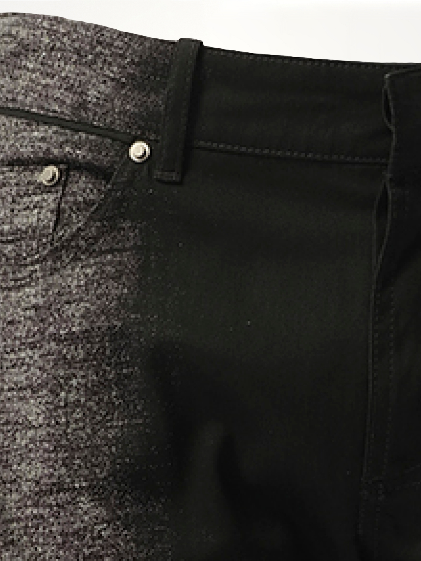 Denim Imprime Jeans in Black