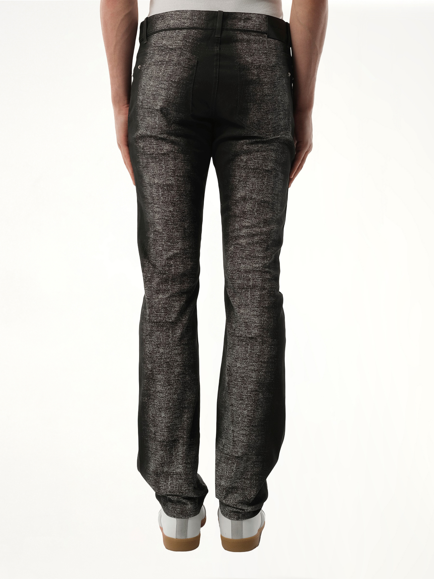 Denim Imprime Jeans in Black