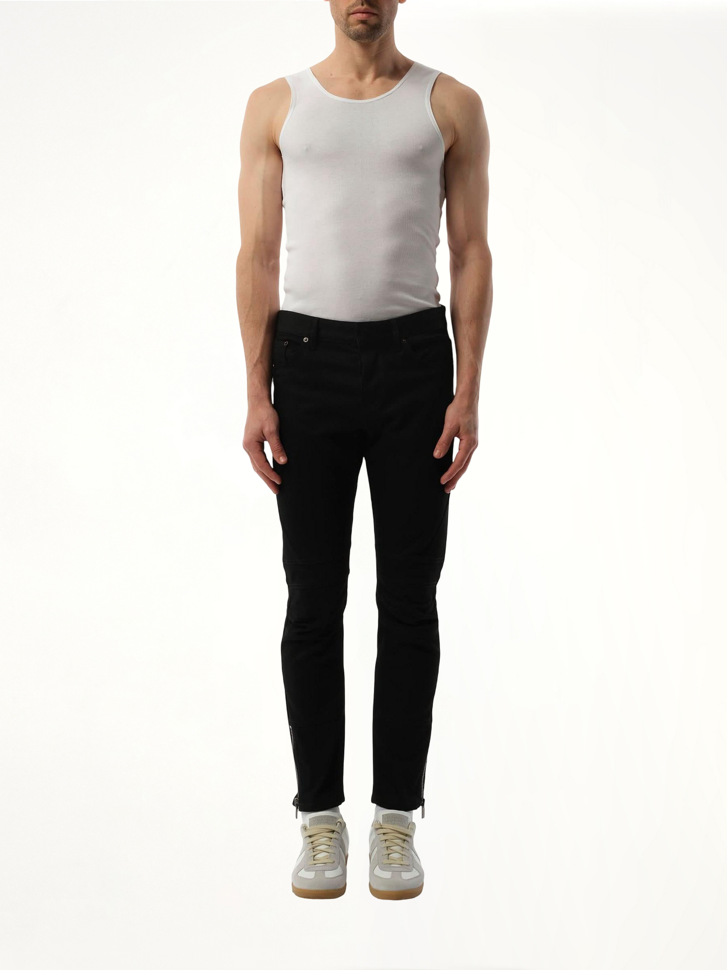 Biker Jeans in Black